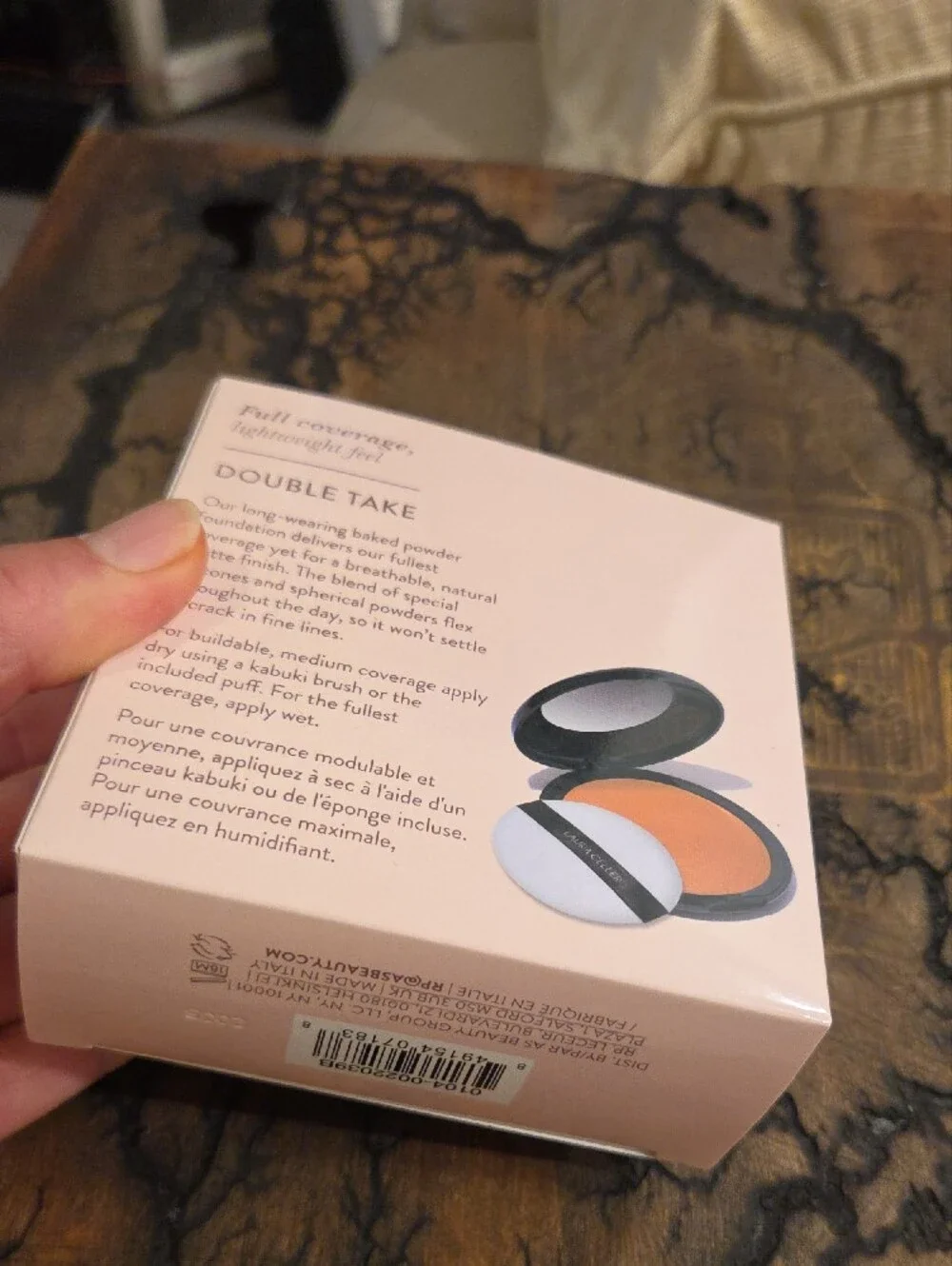 Laura Geller Double Take Baked Powder Foundation NIB- Deep